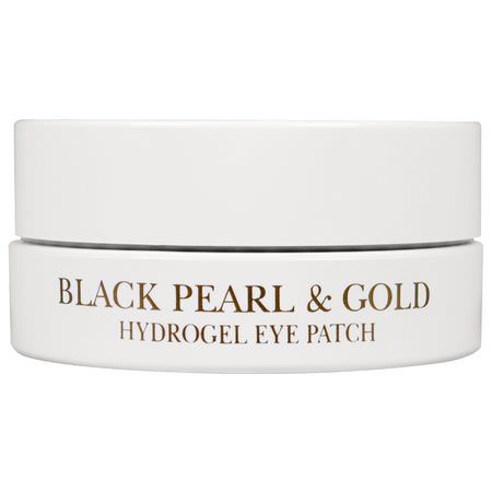 Petitfee, Black Pearl & Gold Hydrogel Eye Patch, 60 Patches:أقنعة ال,جه K-جمال, التقشير
