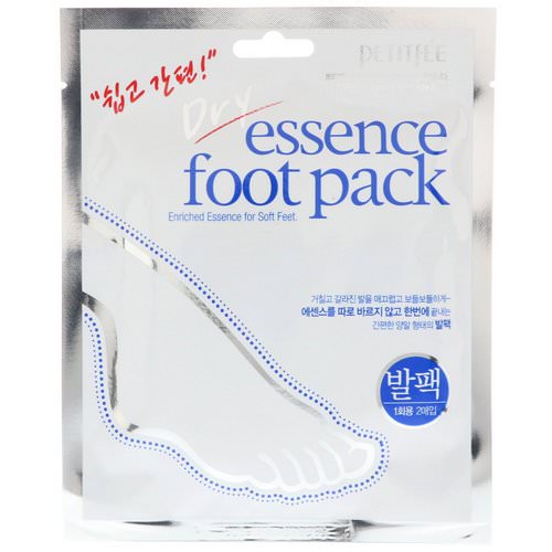 Petitfee, Dry Essence Foot Pack, 1 Pair فوائد