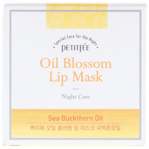 Petitfee, Oil Blossom Lip Mask, 15 g فوائد