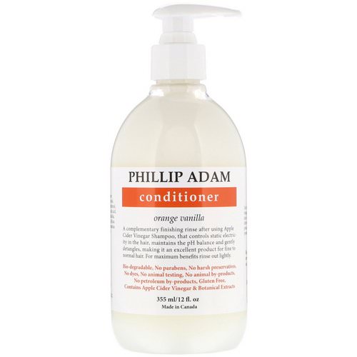 Phillip Adam, Conditioner, Orange Vanilla, 12 fl oz (355 ml) فوائد