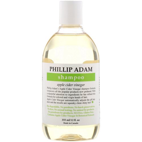 Phillip Adam, Shampoo, Apple Cider Vinegar, 12 fl oz (355 ml) فوائد