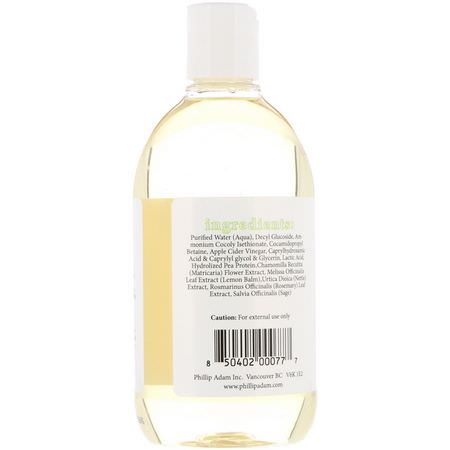 Phillip Adam, Shampoo, Fragrance Free, 12 fl oz (355 ml):شامب, العناية بالشعر