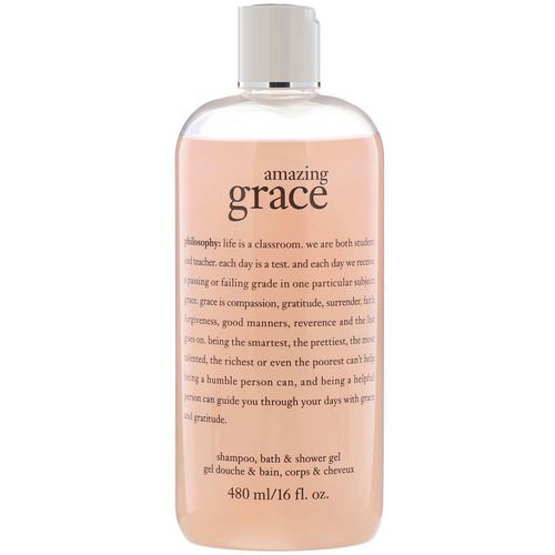 Philosophy, Amazing Grace, Shampoo, Bath & Shower Gel, 16 fl oz (480 ml) فوائد