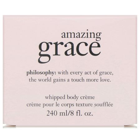 Philosophy, Amazing Grace, Whipped Body Creme, 8 fl oz (240 ml):كريم, زبدة الجسم