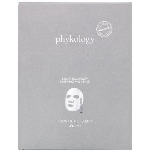Phykology, Bright Tomorrow Renewing Mask Pack, 5 Sheets, 23 g فوائد