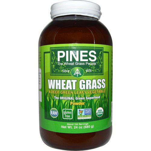 Pines International, Pines Wheat Grass, Powder, 1.5 lbs (680 g) فوائد