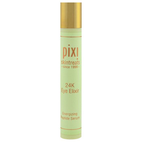 Pixi Beauty, 24K Eye Elixir with Gold & Collagen, Energizing Peptide Serum, .31 fl oz (9.3 ml) فوائد