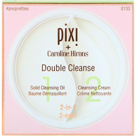 Pixi Beauty, Double Cleanse, 2-in-1, 1.69 fl oz (50 ml) Each:المنظفات, غسل ال,جه