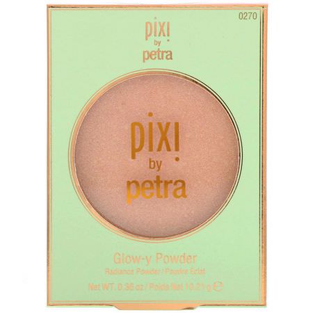 Pixi Beauty, Glow-y Powder, Peach-y Glow, 0.36 oz (10.21 g):Highlighter, Cheeks