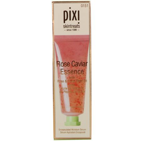 Pixi Beauty, Rose Caviar Essence, 1.52 fl oz (45 ml):الأمصال, العلاجات