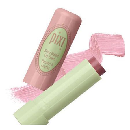 Pixi Beauty, Shea Butter Lip Balm, Natural Rose, 0.141 oz (4 g):مل,ن, مرطب للشفاه