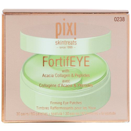 Pixi Beauty, Skintreats, FortifEye, Firming Eye Patches, 30 Pairs فوائد