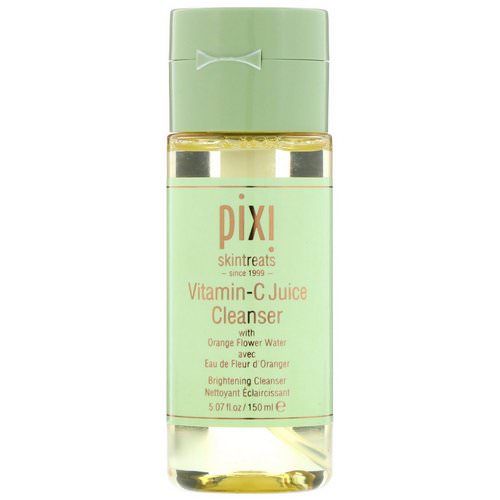 Pixi Beauty, Skintreats, Vitamin-C Juice Cleanser, Brightening Cleanser, 5.07 fl oz (150 ml) فوائد