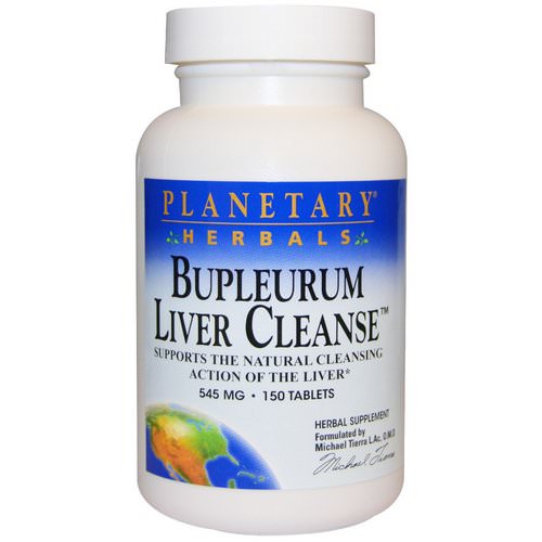 Planetary Herbals, Bupleurum Liver Cleanse, 545 mg, 150 Tablets فوائد