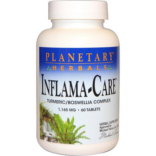 Planetary Herbals, Inflama-Care, 1,165 mg, 60 Tablets فوائد