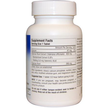 Planetary Herbals, Valerian Extract, Full Spectrum, 650 mg, 60 Tablets:فاليريان, المعالجة المثلية