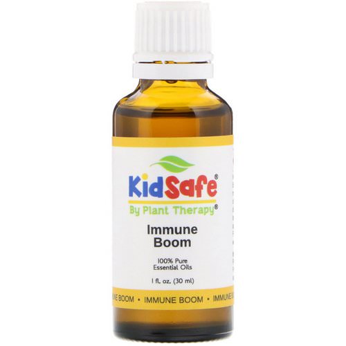 Plant Therapy, KidSafe, 100% Pure Essential Oils, Immune Boom, 1 fl oz (30 ml) فوائد