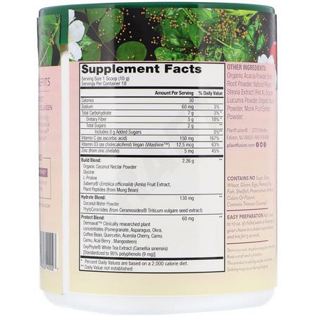 PlantFusion, Complete Plant Peptides, Collagen Beauty, Watermelon, 6.35 oz (180 g):مكملات الك,لاجين, المفصل