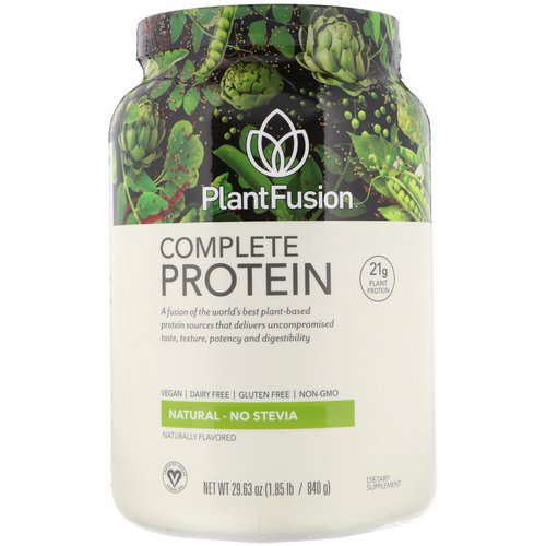 PlantFusion, Complete Protein, Natural, 1.85 lb (840 g) فوائد