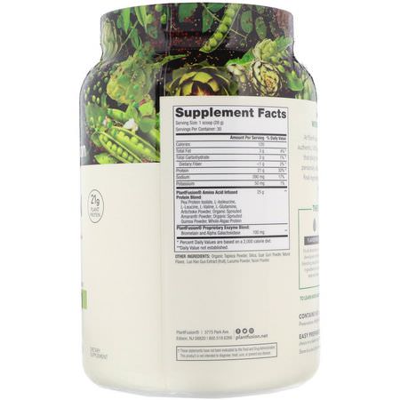 PlantFusion, Complete Protein, Natural, 1.85 lb (840 g):البر,تين النباتي, المصنع