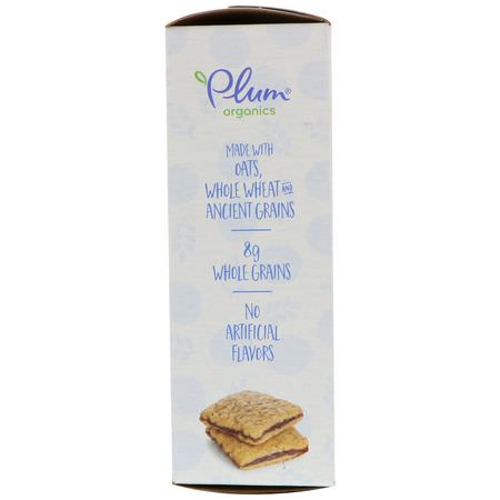 Plum Organics Snacks Bars Finger Food - وجبات خفيفة, أشرطة,جبات خفيفة, تغذية الأطفال