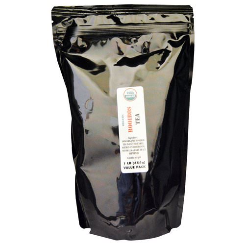 J&R Port Trading Co, Organic Rooibos Tea, Caffeine Free, 1 lb (454 g) فوائد