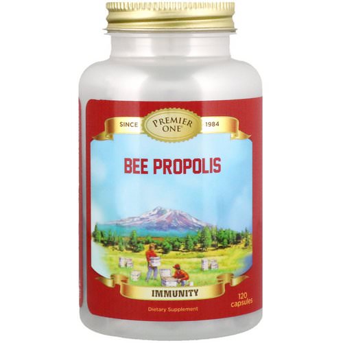 Premier One, Bee Propolis, 120 Capsules فوائد