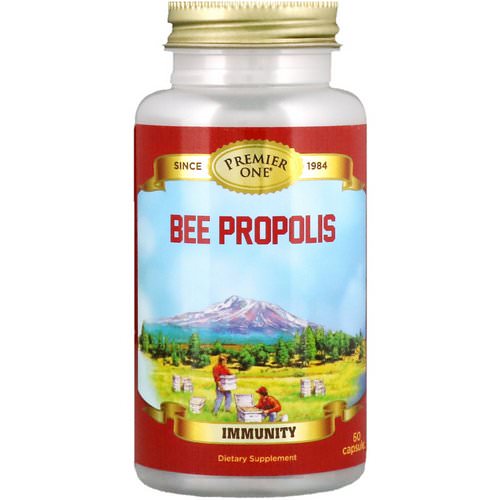 Premier One, Bee Propolis, 60 Capsules فوائد