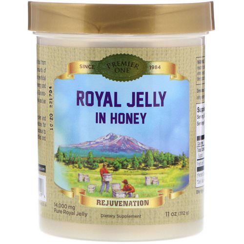 Premier One, Royal Jelly in Honey, 14,000 mg, 11 oz (312 g) فوائد