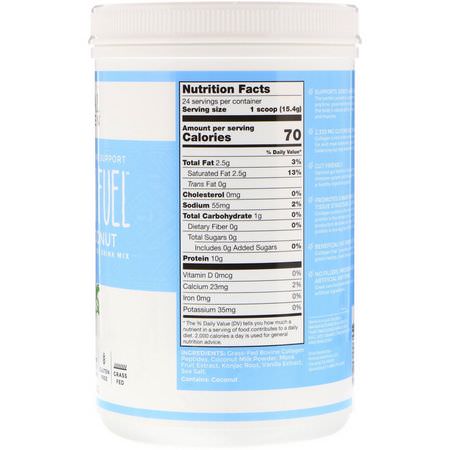 Primal Kitchen, Collagen Fuel, Grass-Fed Collagen Peptide Drink Mix, Vanilla Coconut, 13.1 oz (370 g):ملاحق الك,لاجين, المفصل