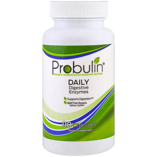 Probulin, Daily Digestive Enzymes, 90 Capsules فوائد
