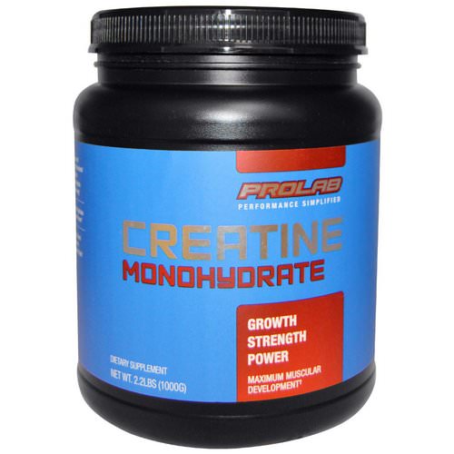 ProLab, Creatine Monohydrate, 2.2 lbs (1000 g) فوائد