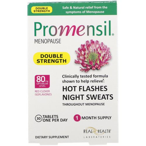 Promensil, Menopause, Double Strength, 30 Tablets فوائد