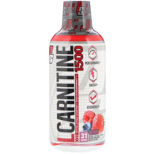 ProSupps, L-Carnitine 1500, Berry, 16 fl oz (473 ml) فوائد