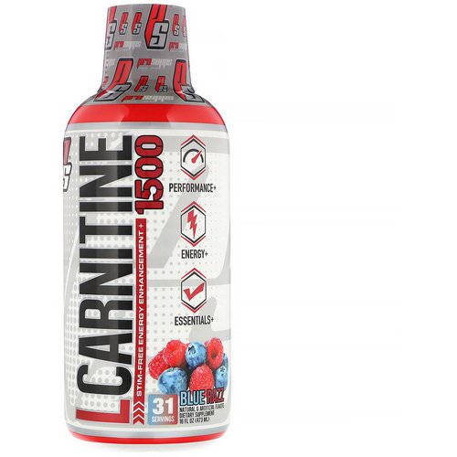 ProSupps, L-Carnitine 1500, Blue Razz, 16 fl oz (473 ml) فوائد