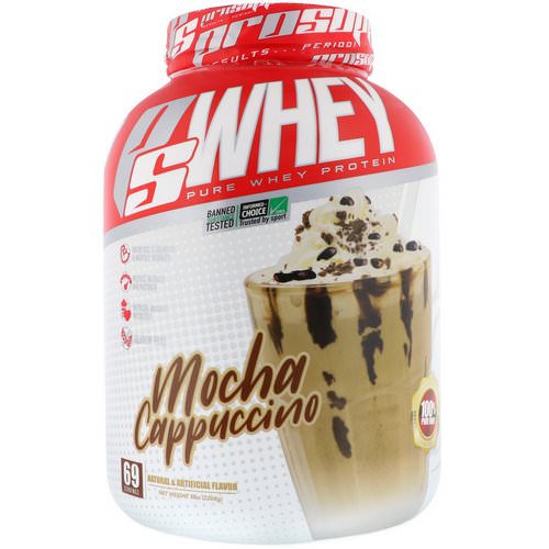 ProSupps, PS Whey, Mocha Cappuccino, 5 lbs (2268 g) فوائد