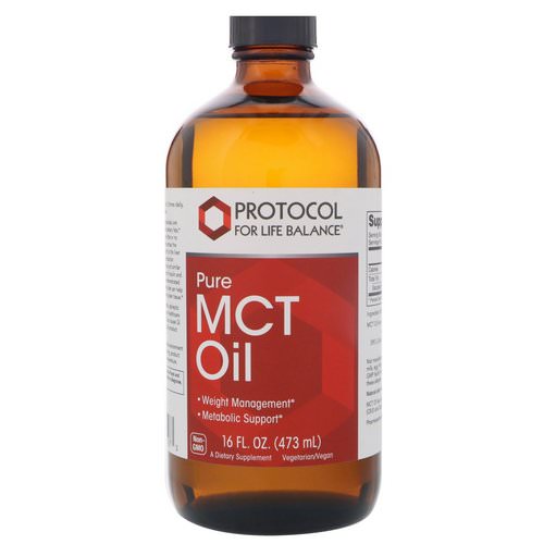 Protocol for Life Balance, Pure MCT Oil, 16 fl oz (473 ml) فوائد