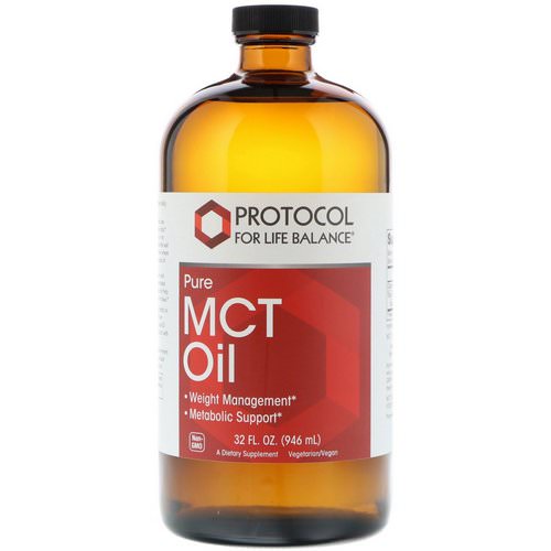 Protocol for Life Balance, Pure MCT Oil, 32 fl oz (946 ml) فوائد
