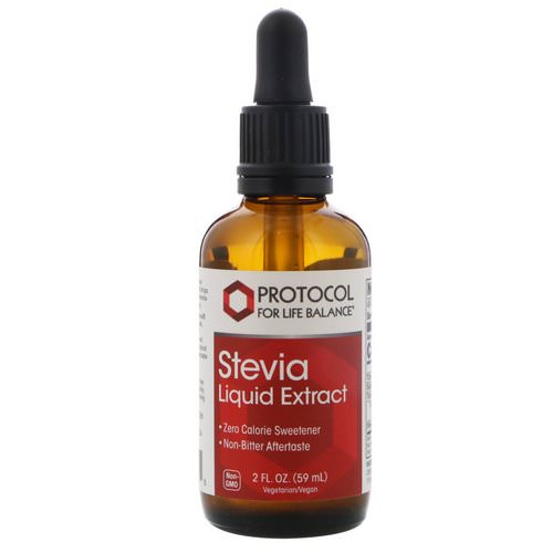 Protocol for Life Balance, Stevia Liquid Extract, 2 fl oz (59 ml) فوائد