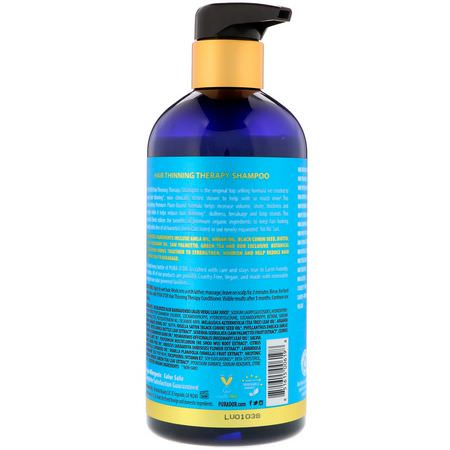 Pura D'or, Hair Thinning Therapy Shampoo, Lavender Vanilla, 16 fl oz (473 ml):شامب, العناية بالشعر
