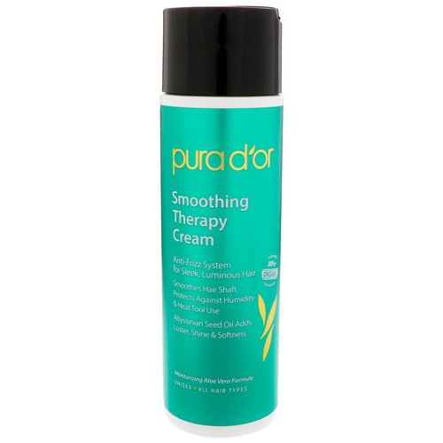 Pura D'or, Smoothing Therapy Cream, 8 fl oz (237 ml) فوائد
