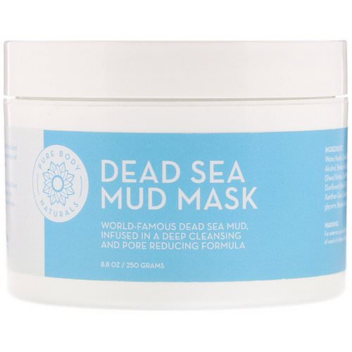 Pure Body Naturals, Dead Sea Mud Mask, 8.8 oz (250 g) فوائد