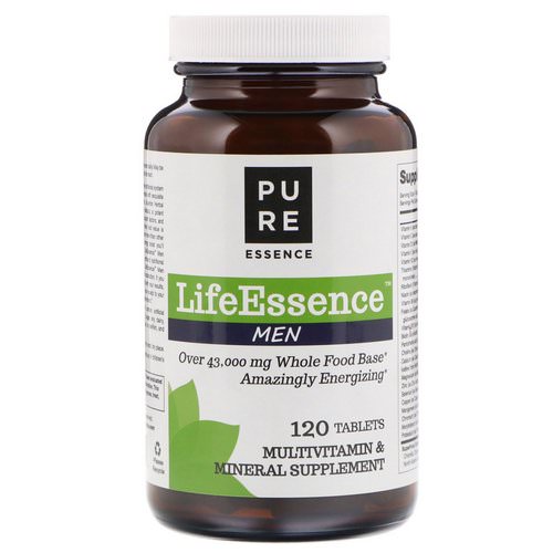 Pure Essence, LifeEssence Men, 120 Tablets فوائد