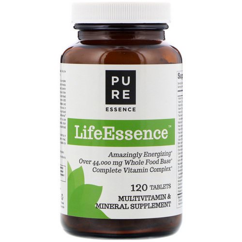 Pure Essence, LifeEssence, Multivitamin & Mineral, 120 Tablets فوائد