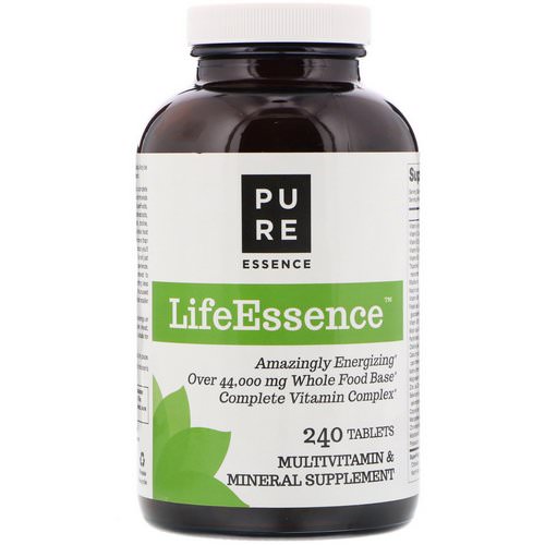 Pure Essence, LifeEssence, Multivitamin & Mineral, 240 Tablets فوائد