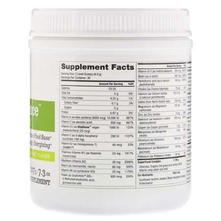 Pure Essence, LifeEssence Powder, Lemon-Lime Flavor, 7.3 oz (207 g):الفيتامينات المتعددة, المكملات الغذائية