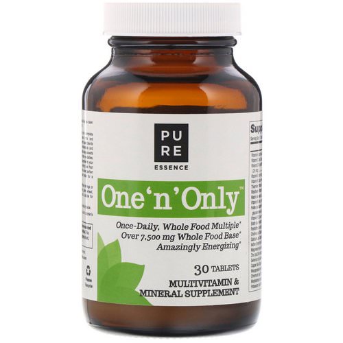 Pure Essence, One 'n' Only, Multivitamin & Mineral, 30 Tablets فوائد