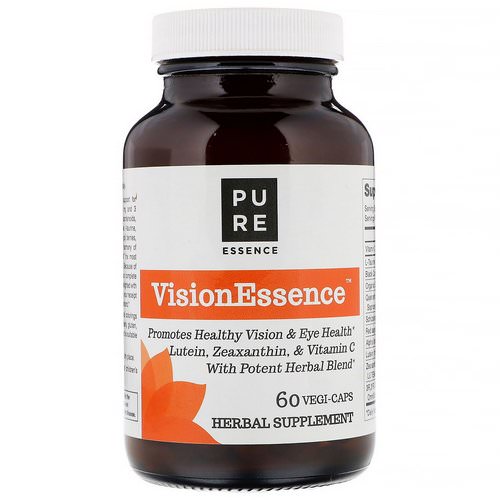 Pure Essence, VisionEssence, 60 Vegi-Caps فوائد