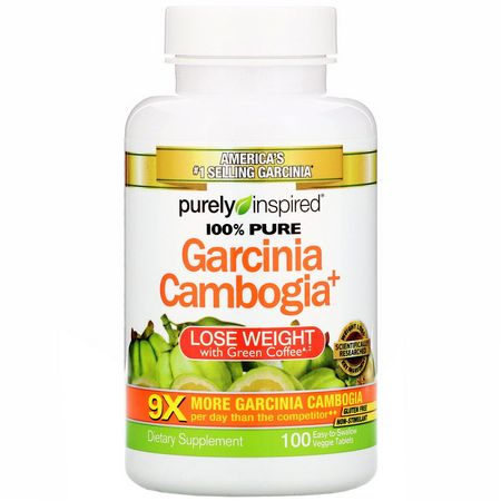 Purely Inspired Garcinia Cambogia - Garcinia Cambogia, Weight, حمية, المكملات