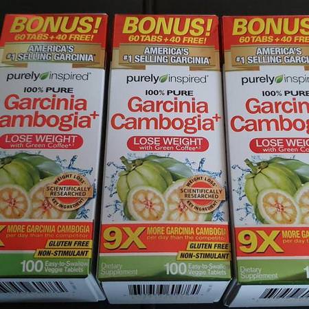 Purely Inspired, Garcinia Cambogia+, 100 Veggie Tablets